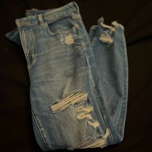 AE Ne(X)T LEVEL RIPPED CURVY JEGGINGS